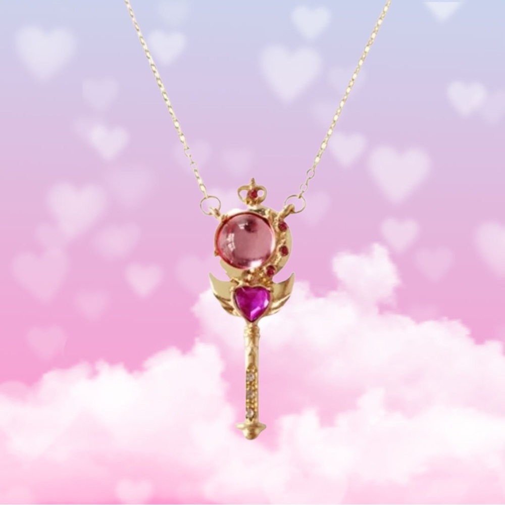 Beautiful Heart Wand Pendant